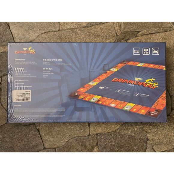 Drinkopoly The Blurriest Game Ever Adult Board Game - Picture 2 of 4